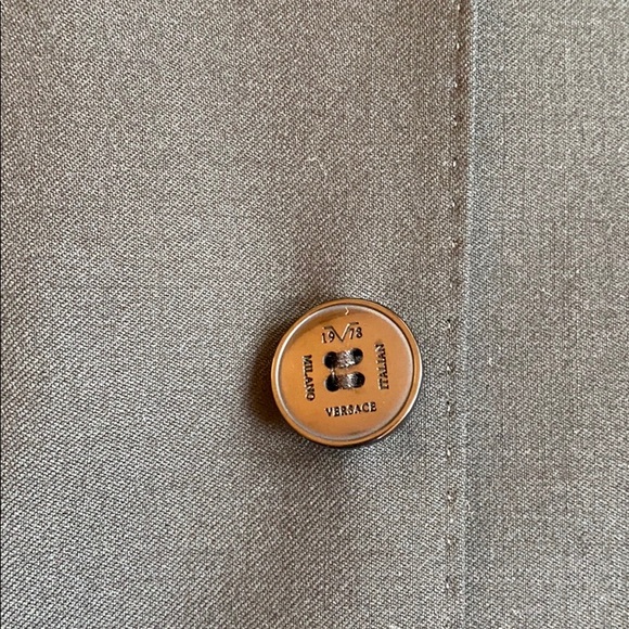 Versace new black blazer
